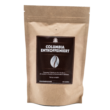 Columbia entkoffeiniert