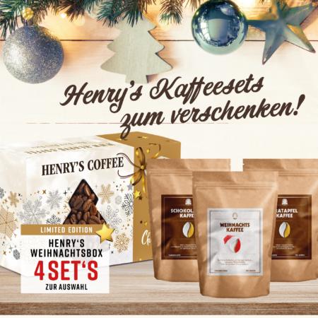 Weihnachtsset Kaffee "for Coffeelovers" | Mittelamerika Kaffeebohnen | 3x100g | Kaffeeset